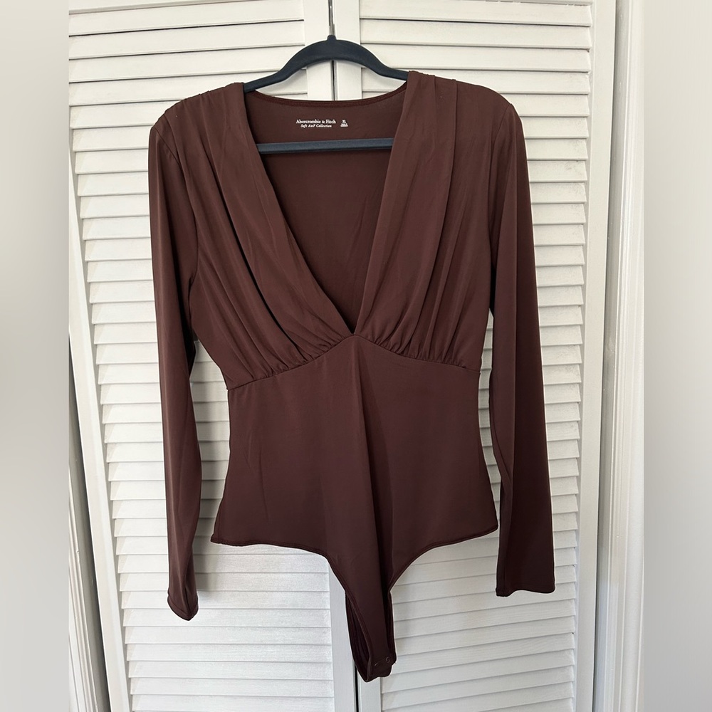 Abercrombie plunge bodysuit